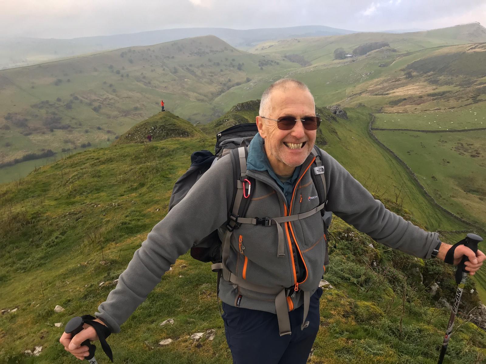 Rob hiking